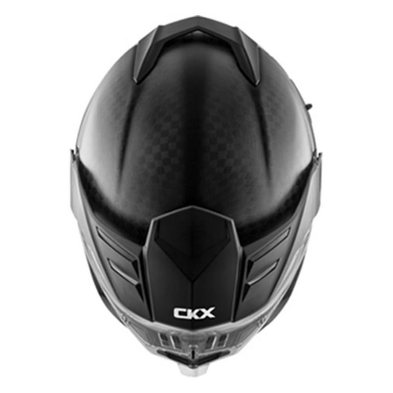 CKX Mission Carbon Fiber Snowmobile Helmet Black 512365 - Walmart.com