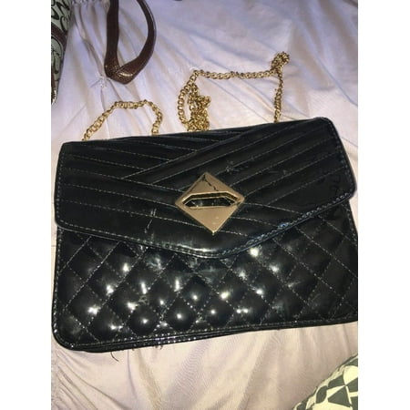Small Black Purse - Urban Expressions Small Crossbody Black Purse Rose Gold Hardware
