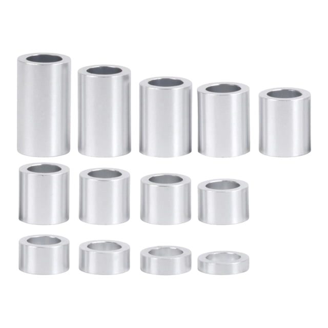 harayaa Aluminum Alloy Motorcycle Axle Spacer Kit Lightweight Wheel Axle Spacers Durable