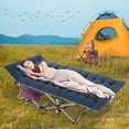 thumbnail image 5 of NAIZEA Camping Cot, Portable Folding Cots for Adults, Heavy Duty Outdoor Sleeping Cot Bed with Carry Bag &mattress, 5 of 10