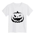 thumbnail image 4 of CMSHTD Halloween Shirts for Kids Boys Short Sleeve Fall, Toddler Boys Children T-Shirts Cute Tops, White Size 1-2 Years, 4 of 4