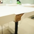 thumbnail image 7 of Uxcell 14mm x 5000mm Flexible TPE Self Adhesive U-Shape Veneer Edging Edge Banding Beige, 7 of 7