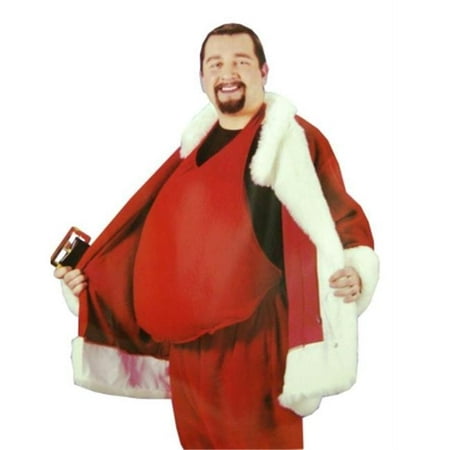 Morris Costumes AE23 Santa Belly Adult Costume - One