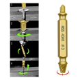 thumbnail image 5 of Sincero Juego de extractores de tornillos rotos de doble cabeza, combinación de 6 uds., herramienta extractora de tornillos rotos de dientes deslizantes de acero HSS, 5 of 5