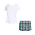 thumbnail image 2 of Richie House Women's Summer Two-piece Pajama with Short Pants RHW2802-C-M, 2 of 7