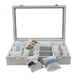 thumbnail image 2 of Caja de Almacenamiento de Reloj (12 Rejillas) Soporte de Joyería, Negro / Gris para Decoración para hogar O Joyería Zulema Caja de almacenamiento de joyas, 2 of 8