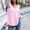 Pink, variant on Lilgiuy Women Casual Long Sleeve V-Neck Zipper Hollow Out T-Shirt Blouse Tops for Golf Biker Hiking