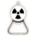 thumbnail image 1 of Dangerous Checal Toxic Radiation Pattern Metal Beer Bottle Cap Opener Duty Stainless Steel, 1 of 3