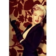 thumbnail image 2 of Consani, Chris 13x18 White Modern Wood Framed Museum Art Print Titled - Marilyn Gloves, 2 of 4