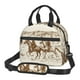 thumbnail image 1 of Disketp Western Desert Cowboys1 Lonchera Térmica para Mujer y Hombre, Bolsa de Almuerzo Reutilizable e Impermeable para Trabajo, Viajes y Picnic, 1 of 7