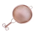 thumbnail image 4 of Colador de té de latón, práctico y fácil de limpiar, regalo, filtro de té de malla ligero para D, 4 of 9