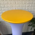 thumbnail image 3 of veasfak Nappe Ronde Antidérapante Imperméable Protecteur de Table Jaune, 3 of 8