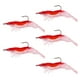 thumbnail image 5 of Señuelos de pesca Sunnimix 5 piezas Cebos para Camarones rojo, 5 of 6