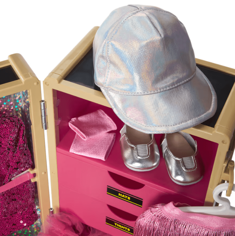American Girl Kavi Sharma Backstage Trunk for 18 inch Dolls