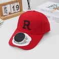 thumbnail image 2 of Sun Hat , Hiking Hat Women , Vacation Hat Solar Powered and USB Rechargeable Fan Hat for Outdoor Sun and Ventilation, 2 of 3