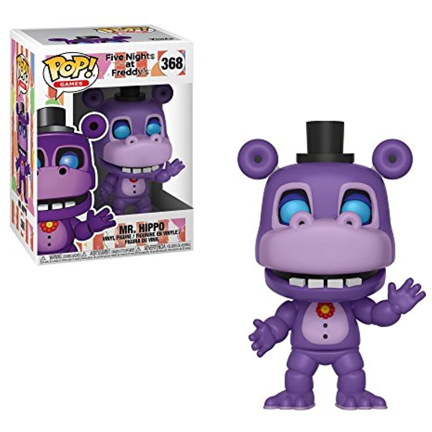 Funko Pop! Games: Five Nights At Freddy's - Mr Hippo figurine en vinyle