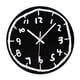 thumbnail image 4 of Reloj de pared acrílico minimalista, sencillo, silencioso, elegante y versátil. Negro, 4 of 9