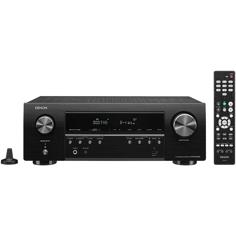 Denon 5.2Channel Wireless Bluetooth 4K 3D A/V Surround Sound Receiver