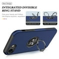 thumbnail image 3 of Phone Case for iPhone 8 Plus / 7 Plus,[ Military Grade ] Drop Tested Protection Case with Magnetic Car Mount 360°Rotatable Ring Holder, 2-Layer Rugged Hybrid Hard PC Soft Rubber Cover, Blue, 3 of 7