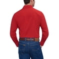 thumbnail image 2 of ELY CATTLEMAN Mens Long Sleeve Solid Western Shirt, 2 of 4
