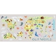 thumbnail image 6 of Kids World Map Peel and Stick Giant Wall Decals, 6 of 6