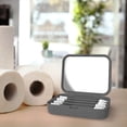 thumbnail image 1 of Cotton Swab - Set of 4 Reusable Ear Cleaners - FAMILY PACK - (Grey), 1 of 5