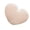 Cream white, variant on Romance Love Shape Pillow With High Resiliences PP Cotton Filling Ideal for Lounges Bedroom Decoration