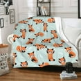thumbnail image 2 of Yibo Cute Corgi Blanket Flannel Soft and Comfortable Anti-static Bed Sofa Blanket, 2 of 9