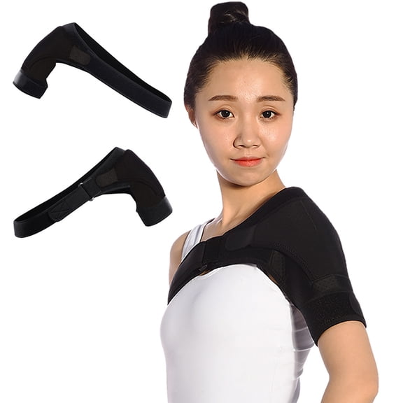 Sports Shoulder Support Brace for Men Women Adjustable Sleeve Turning Belt - Fitness Training Recovery Sports