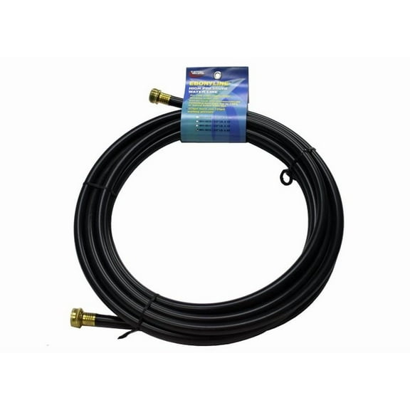 DRINKING WATER HOSE EBONYLINE 1/2IN X 25FT BLACK