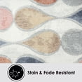 thumbnail image 4 of Home Dynamix Helen Rein Contemporary Teardrop Area Rug, Ivory/Grey, 5'2"x7'2", 4 of 9