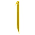 thumbnail image 1 of 10 unidades de clavos de plástico para tiendas de campaña de 9,06 pulgadas, clavos fijos para suelo de playa, resistentes al viento, de color amarillo, 1 of 4