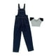 thumbnail image 2 of Conjunto de pantalón de manga corta a escala 1/6, disfraz de cosplay, moda, traje de tela realista, ancho pantalones azul oscuro, 2 of 9