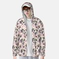 thumbnail image 2 of KLL Imprimé Bouteille de Vin Aquarelle Hommes Femmes UPF 50+ Protection Solaire Veste à Capuche Manches Longues Pêche Randonnée Performance Chemise-3TG, 2 of 7
