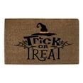 thumbnail image 2 of Halloween Theme Mat, Halloween Door Mat Home Decorations, Non-Slip Pumpkin Welcome Doormat for Front Door, Indoor Outdoor Fall Rug for Home Kitchen Floor Halloween Decor, 16 X 24 Inch, 2 of 8