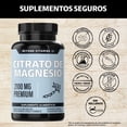 thumbnail image 3 of Citrato de Magnesio Beyond Vitamins Suplemento Alimenticio 2100mg 60 Cápsulas Vitaminas en Cápsulas, 3 of 8