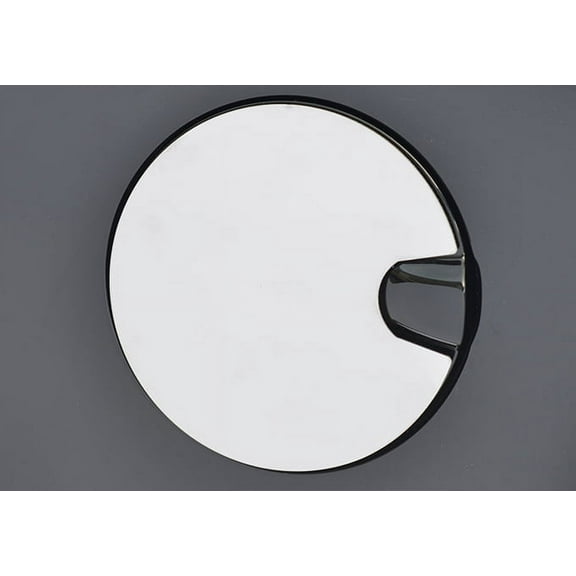 Stainless Gas Cap Door Trim 1Pc Fits 2014-2018 Chevrolet Silverado GC54181 QAA
