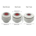 thumbnail image 3 of AOOOWER Wide Mouth Vacuum Flask Lid Lid Drinking Water Bottle Stopper Cup Sealed Inner, 3 of 14