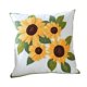 thumbnail image 5 of Funda de almohada floral, funda de almohada, funda de almohada cuadrada moderna con flores, funda de almohada para decoración de sofá, D, 5 of 8
