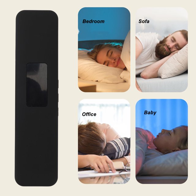 Altavoz De Almohada Estéreo De Conducción Ósea, Función De Temporizador Portátil, Ayuda Para El Insomnio, Ruido Blanco, Altavoz Debajo De La Almohada Para Personas Que Duermen