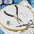 thumbnail image 2 of 2 Pcs Jewelry Tool Pliers (round Nose Jewlery Repair Bending DIY Wire Wrapping Stainless Steel, 2 of 6
