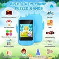 thumbnail image 5 of Eurhowing Kids Toy Phone, Smart Phone Toys with Phone Calls, Camera, MP3 Music Player, Educational Learning Toy Birthday Christmas Gift for Boys Girls Ages 3-12, Blue, 5 of 9