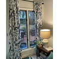 thumbnail image 6 of Lush Decor Devonia Allover Window Panels Light Filtering - Navy/Green - 108 x 52, 6 of 11