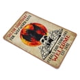 thumbnail image 2 of Salem Sanctuary For Wayward Cats, Ferals And Familiars Welcome tin sign, Salem Cat Halloween tin sign tin sign, Retro art, home living room, country house, metal tin sign 8x12 inches, 2 of 6