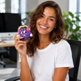 thumbnail image 4 of TOYOUME Cute Grapes Squishy, Kawaii Squeeze Toys,Upgrade Fruit Squishies Sensory Toys for Anxiety Relief, C, 4 of 5
