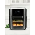PowerXL Air Fryer Home Pro, 12 Quart, Black Stainless Steel, 1700 Watts