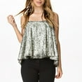 thumbnail image 2 of Sngxgn Women Basic Crop Tank Tops Sleeveless Sport Crop Top(Silver,L), 2 of 4