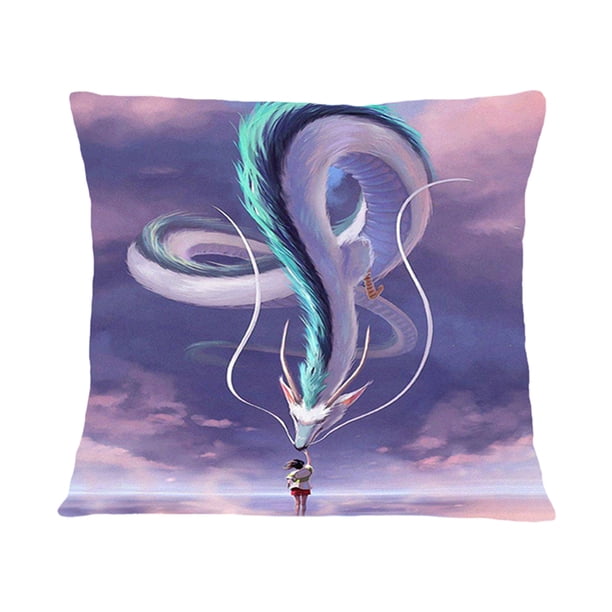 Cuadros Decorativos Funda de almohada de punto de cruz DIY con estampado de Anime de 11 quilates, funda de cojín para sofá Ehuebsd Nuevos Originales