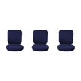 thumbnail image 2 of Guardoinrt Soft and Breathable Swivel Chair Cover Seating Experience Blue Backrest + Cushion Cover 3Set, 2 of 6