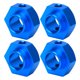 thumbnail image 4 of Adaptador de bujes hexagonales de rueda de Metal de 12mm, piezas de repuesto de Control remoto aptas para Traxxas trx-4 RC CrawlerBlue 8269B, 4 of 10